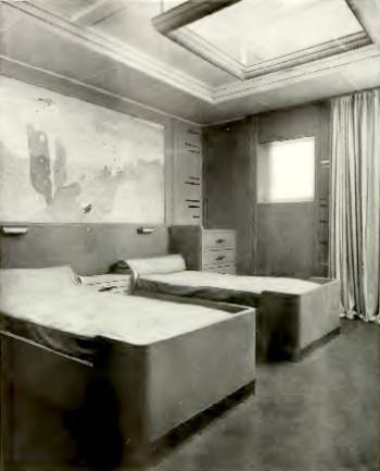 SS Normandie Stateroom by Klotz and